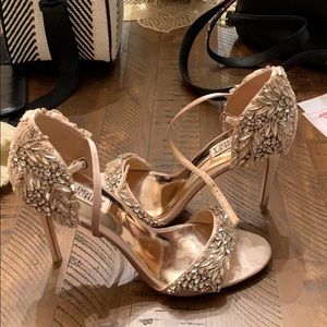 Badgley Mischka Bridal Heels